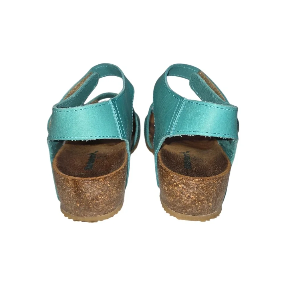 Bionatura teal leather